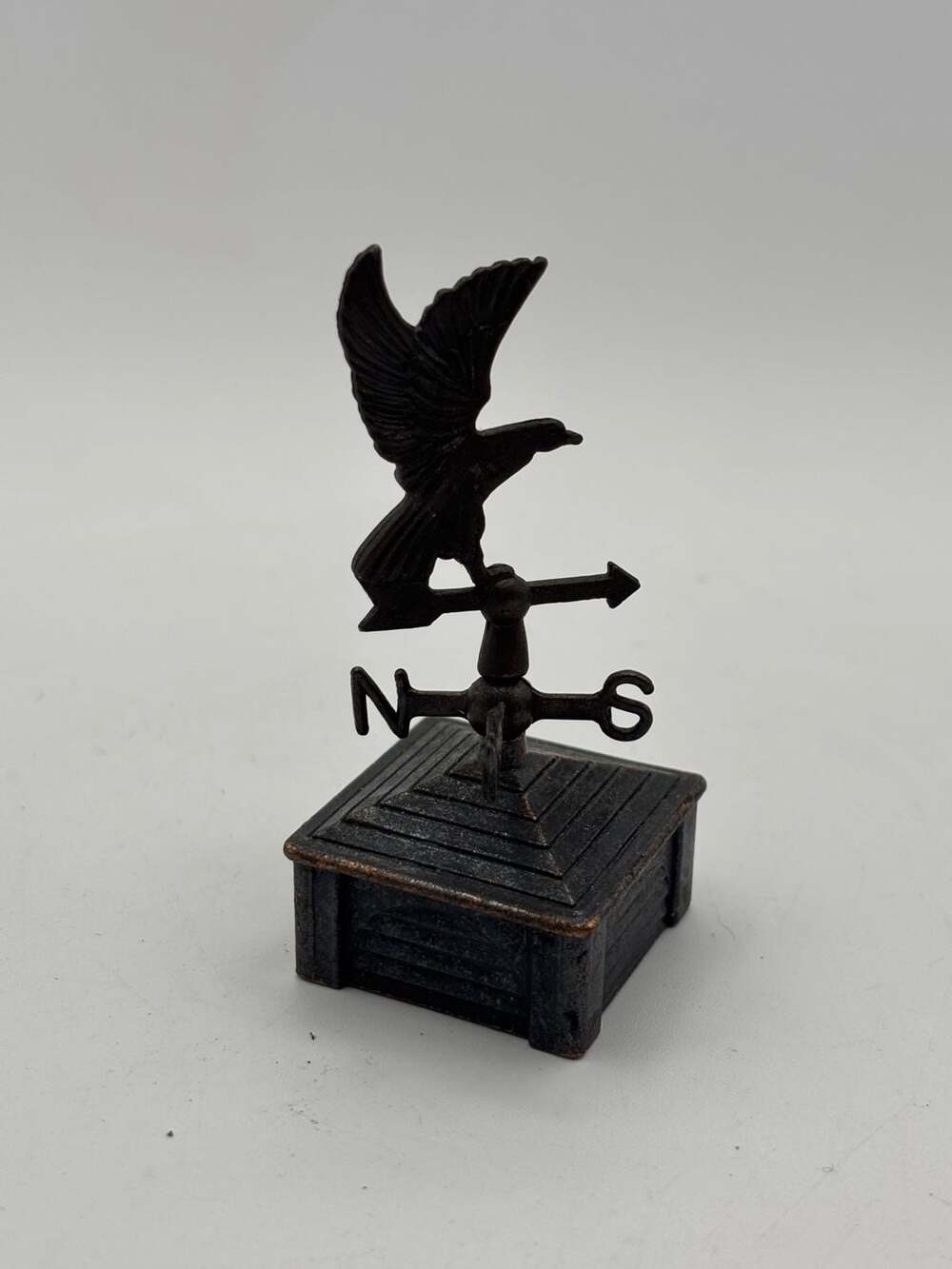 Vintage 1976 Durham Industries Die Cast Metal Eagle Weathervane Miniature Pencil